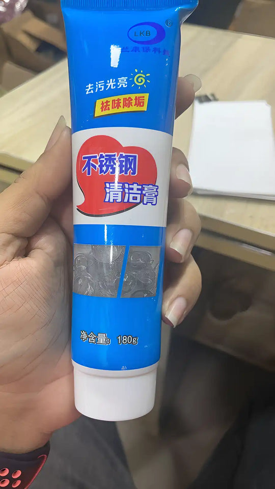 Cleaning Paste- 180G Multi-Purpose Stainless Steel Cleaning/ Polishing Scratching Paste