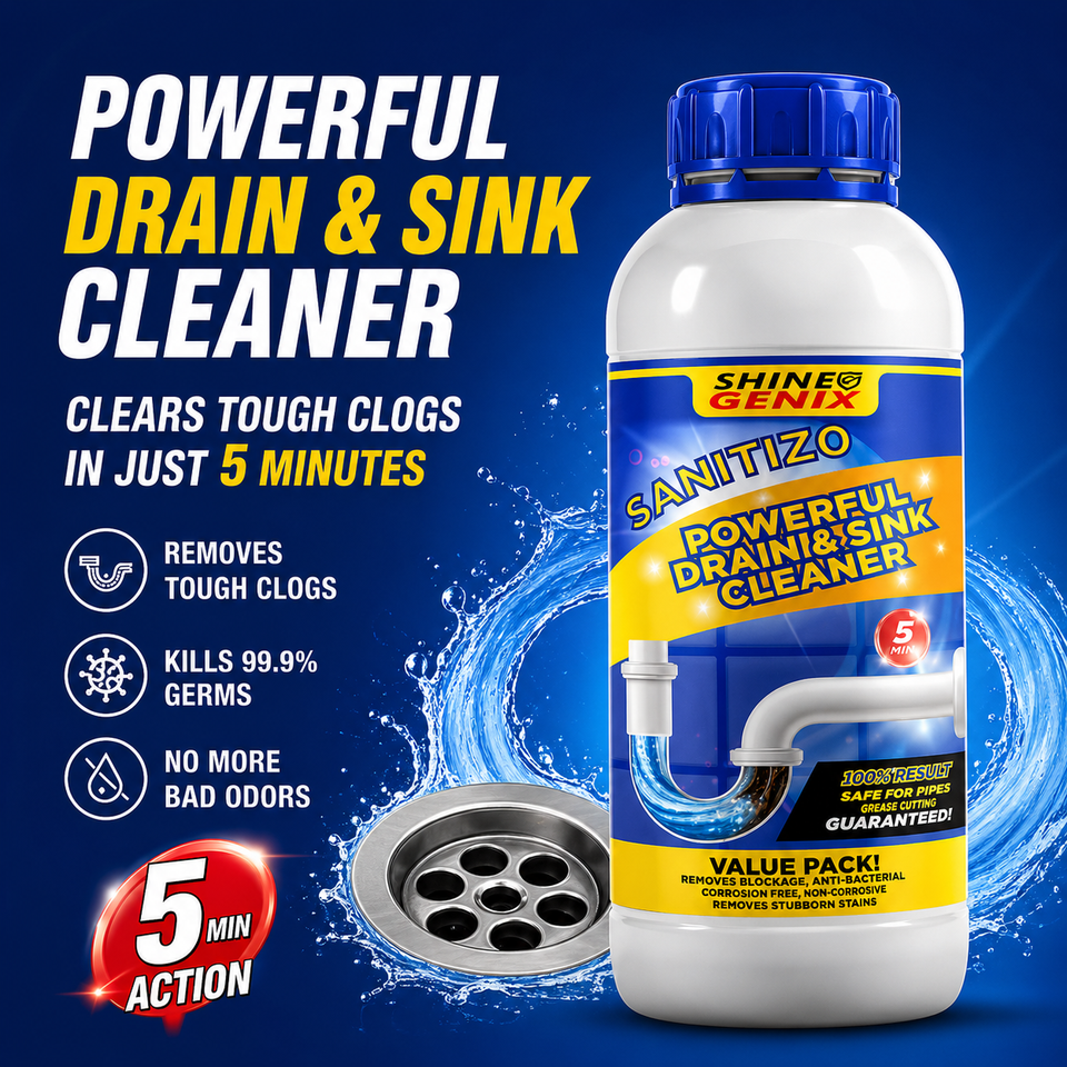 SHINENEST™ Powerful Sink & Drain Cleaner - Buy 1 Get 3 Free