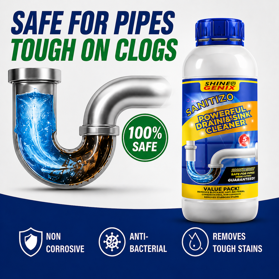 SHINENEST™ Powerful Sink & Drain Cleaner - Buy 1 Get 3 Free